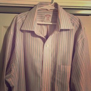 BROOKS BROTHERS DRESS SHIRT 14 1/2# 346 MEDIUM